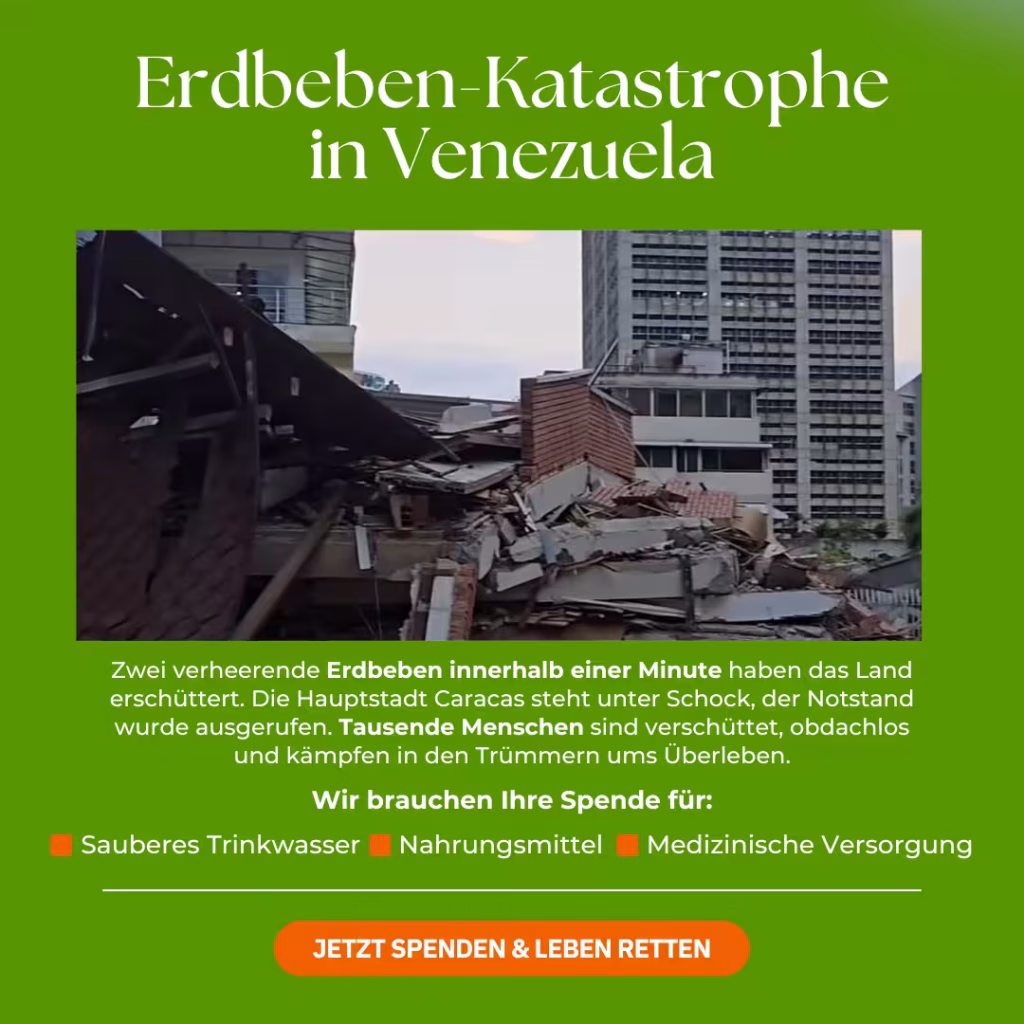 Erdbeben-Katastrophe in Venezuela